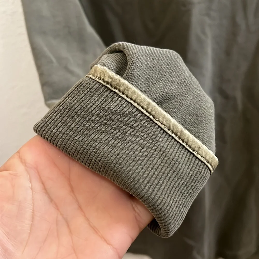 Hot Cotton Petite by MarcWare green button up - Picture 5 of 5